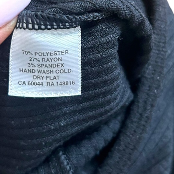 Smash + Tess AnyDay Romper- Black Ribbed Short Sleeve Henley Romper - Picture 14 of 15